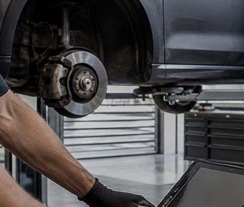 Bremsenservice in der Werkstatt